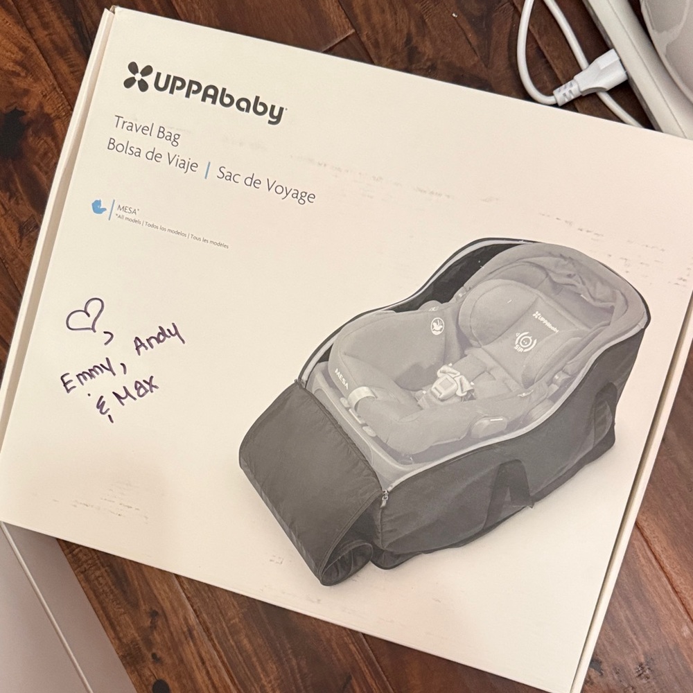 UPPAbaby Black Travel Bag for Kids